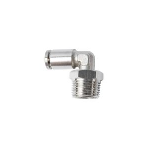 Metal Pu Fitting Elbow 6mm 3/8' M